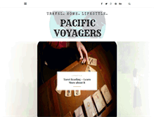 Tablet Screenshot of pacificvoyagers.org